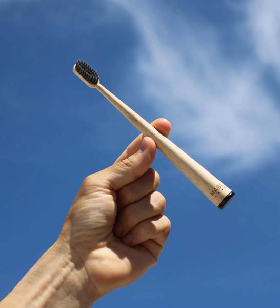 Mable toothbrush (2 pack charcoal soft)
