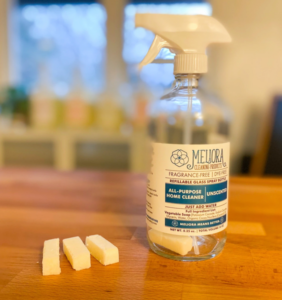 Meloria home cleaner bottle refill tabs
