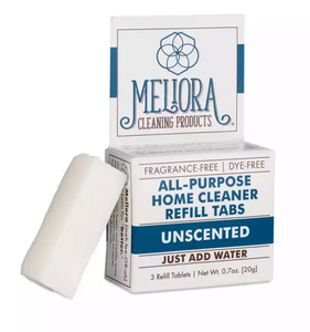 Meloria home cleaner bottle refill tabs