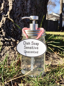 Dish Soap Sensitive Unscented
