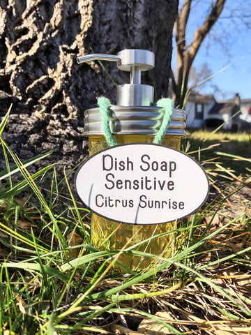 Dish Soap Citrus Sunrise Sensitive
