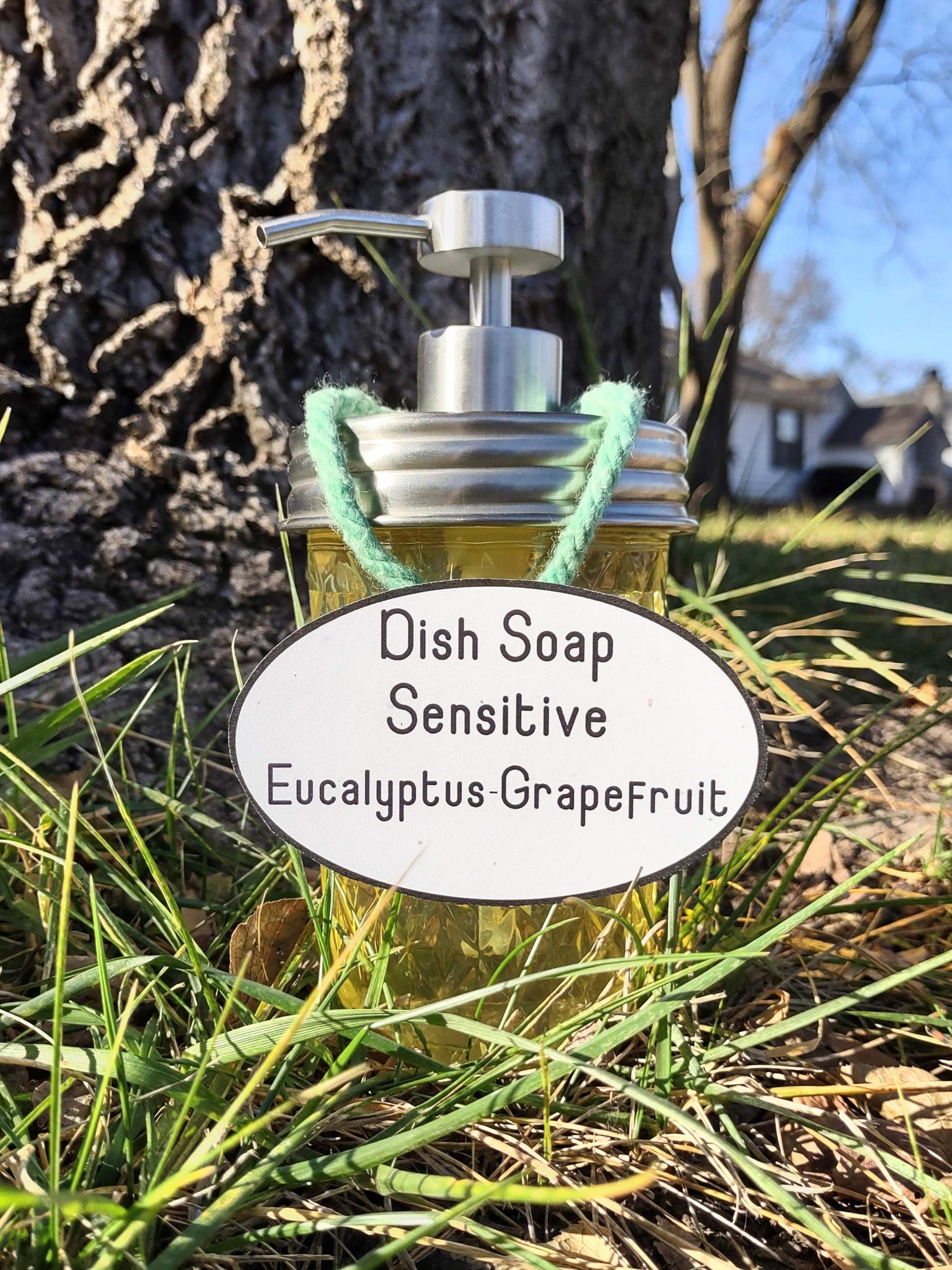 Dish Soap Grapefruit Eucalyptus Sensitive