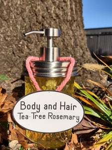 Body (and Hair) Wash - Rosemary Tea-Tree